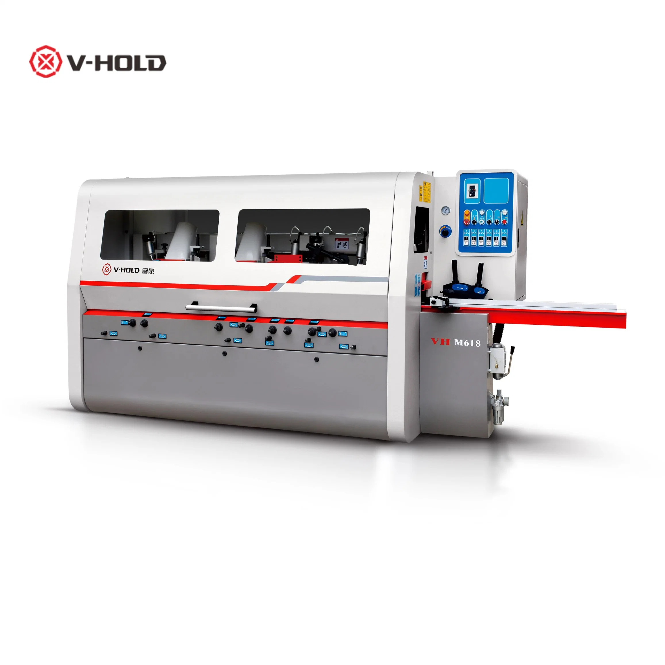 Woodworking Machinery Wood Four Side Moulder Cutting Machine