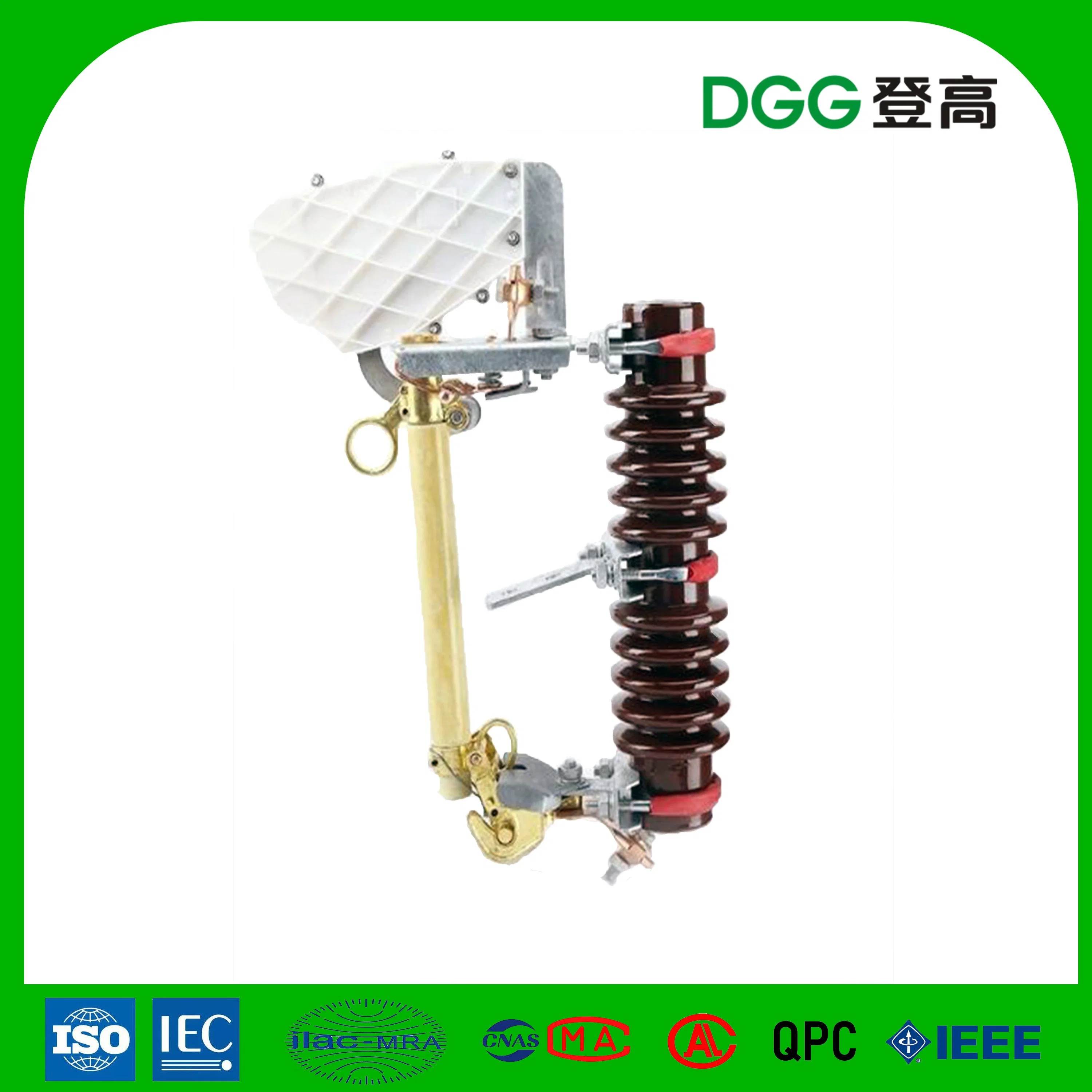 High Voltage Porcelain Fuse Cutout, Load Break Drop out Fuse 10-15kv