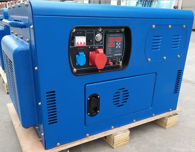 Hochwertiger 12kw luftgekühlter Silent Diesel Generator R2V88 mit Vordach (RD12KSE)