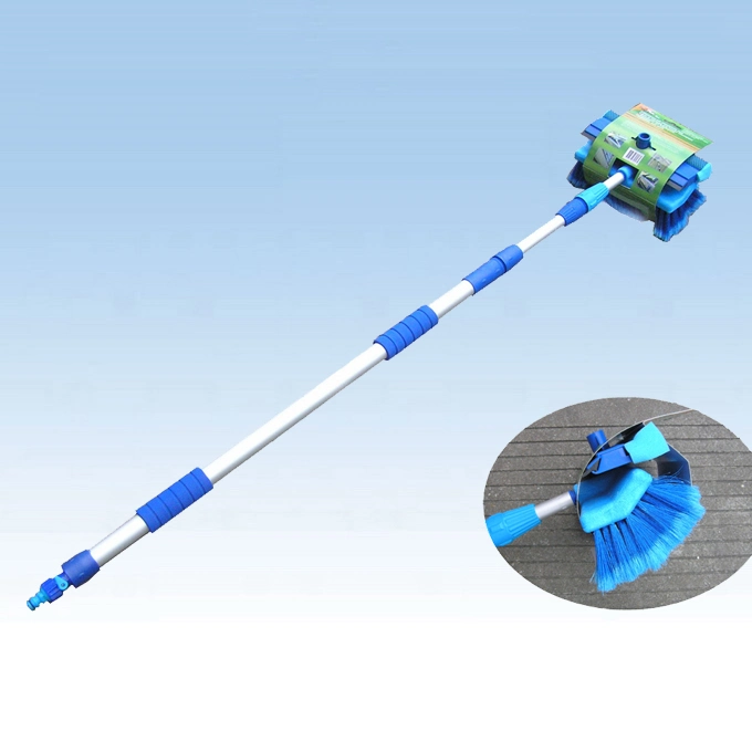 3m telescópico extensible el lavado de coches el cepillo con un accesorio (nc1968)