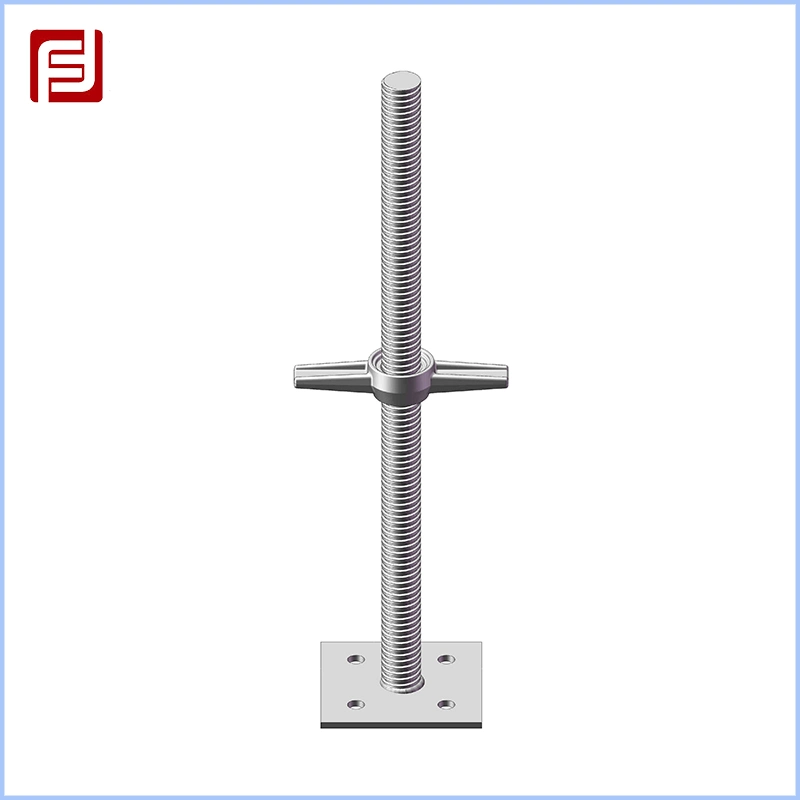 OEM Galvanized Scaffolding Hollow Base Jacks/Pipe Screw Jacks/Hollow Floor Jacks