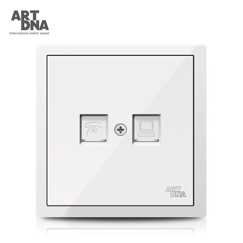 Artdna Hot Switch Hotel Home Multifunction Panel Telephone Wall Socket