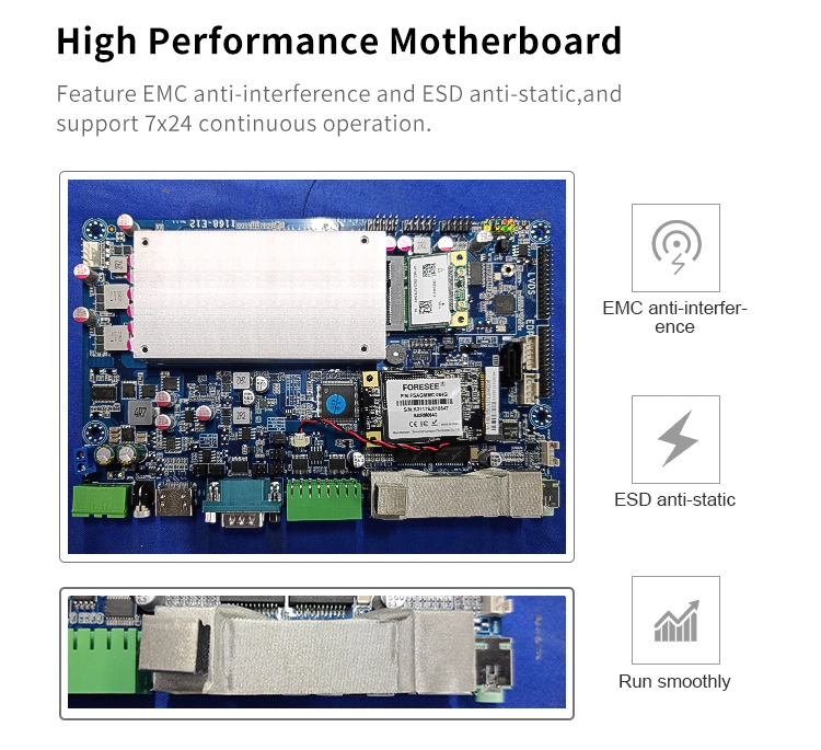 1280*800 16: 10 Wide Temperature Embedded Touch Screen Panel PC Industrial Display Monitor Kds Kitchen Display System