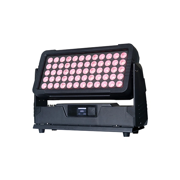 60X10W LED bañador de pared LED IP65 al aire libre de color de la Ciudad Hotel bañador de pared LED impermeable de la construcción de las luces de lavado