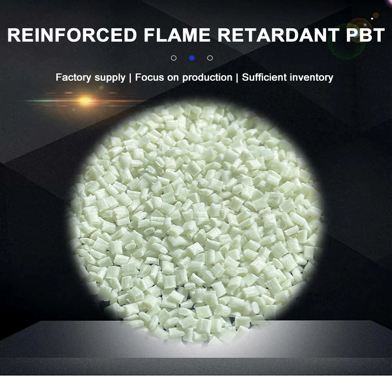 Reinforced GF 20% 30% Flame Retardant UL V0 High Impact PBT for Auto Parts