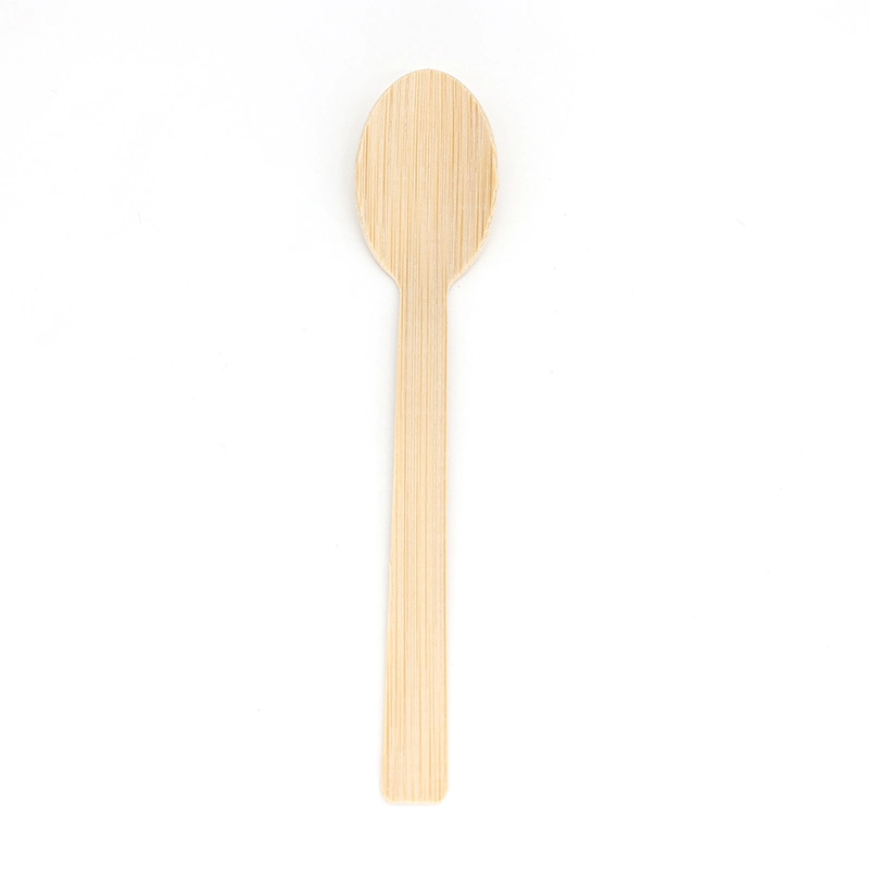 100% Biodegradable Compostable Disposable Bamboo Knife Fork Spoon