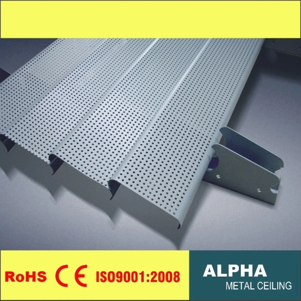 Aluminum 84r Perforated C Shaped Plain Strip Exterior Sun Shutter Shade Louver