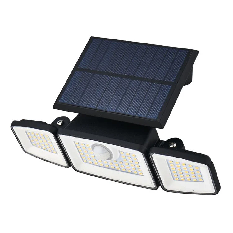 Factory Outdoor LED Garden Wall Solar Security Light Lamp with Motion Sensor