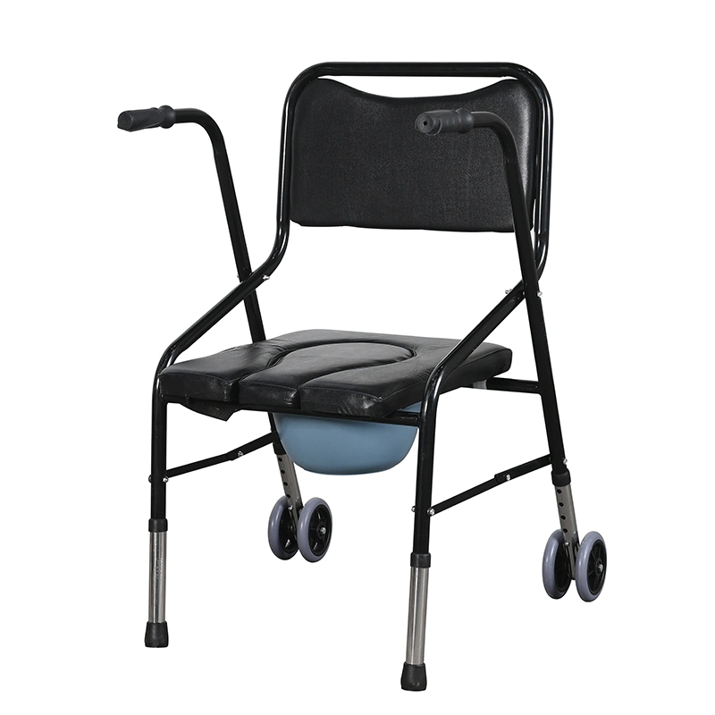 Hospital cómoda silla para wc plegable de pacientes ancianos