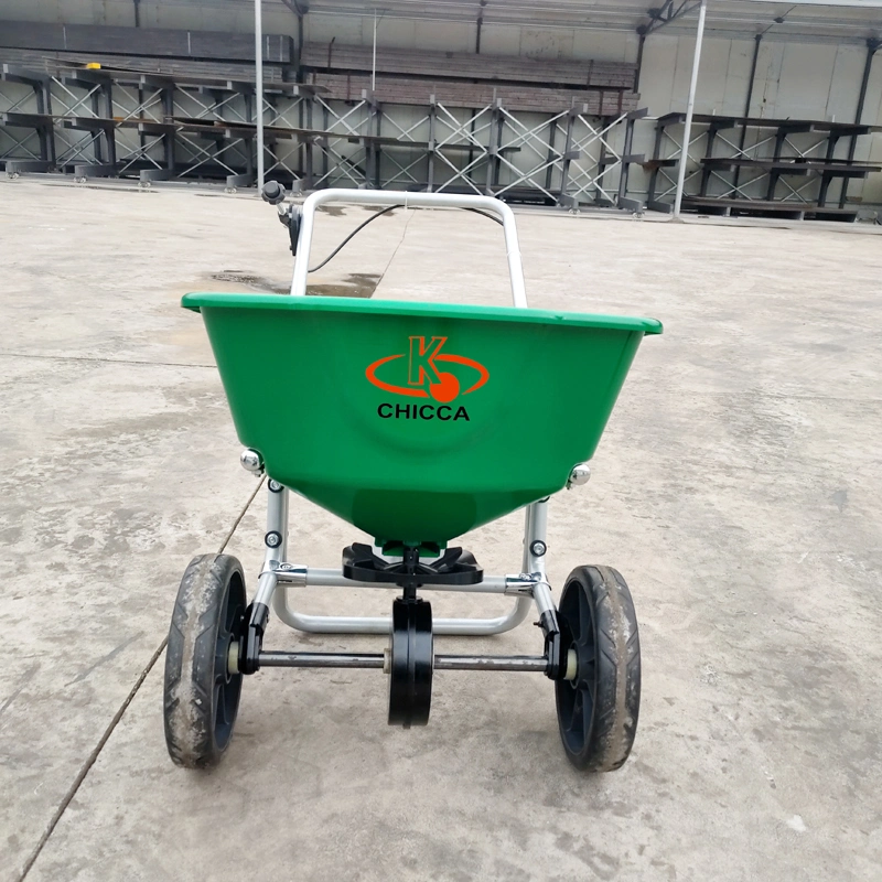 Hand Push Plastic Manure Spreader Fertilizer Seeding Spreader