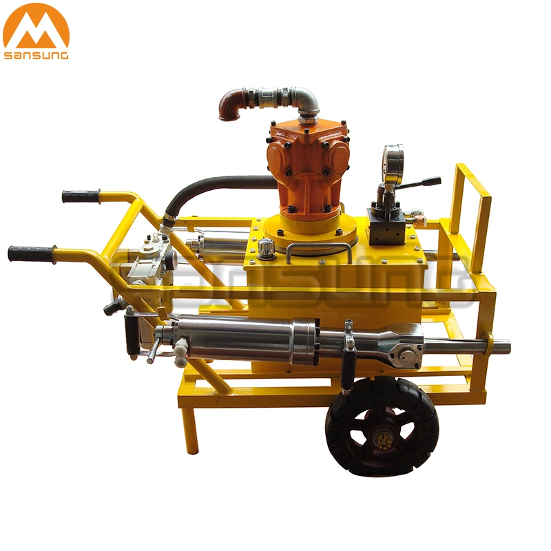 Trenching Tunnelling and Wall Demolition Hydraulic Splitter for Concrete and Stone Rocks