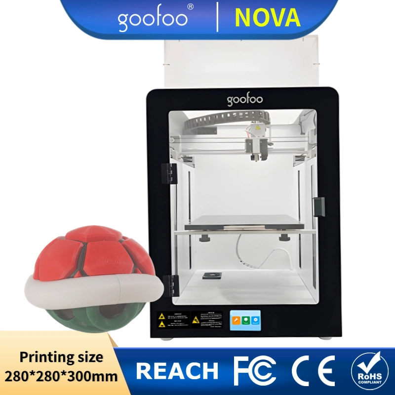 Best 3D Printer Professional Industry Fdm 3D Printer to Print with 3D Filament of PLA, ABS, TPU, Nylon, PETG and Carbon Fiber