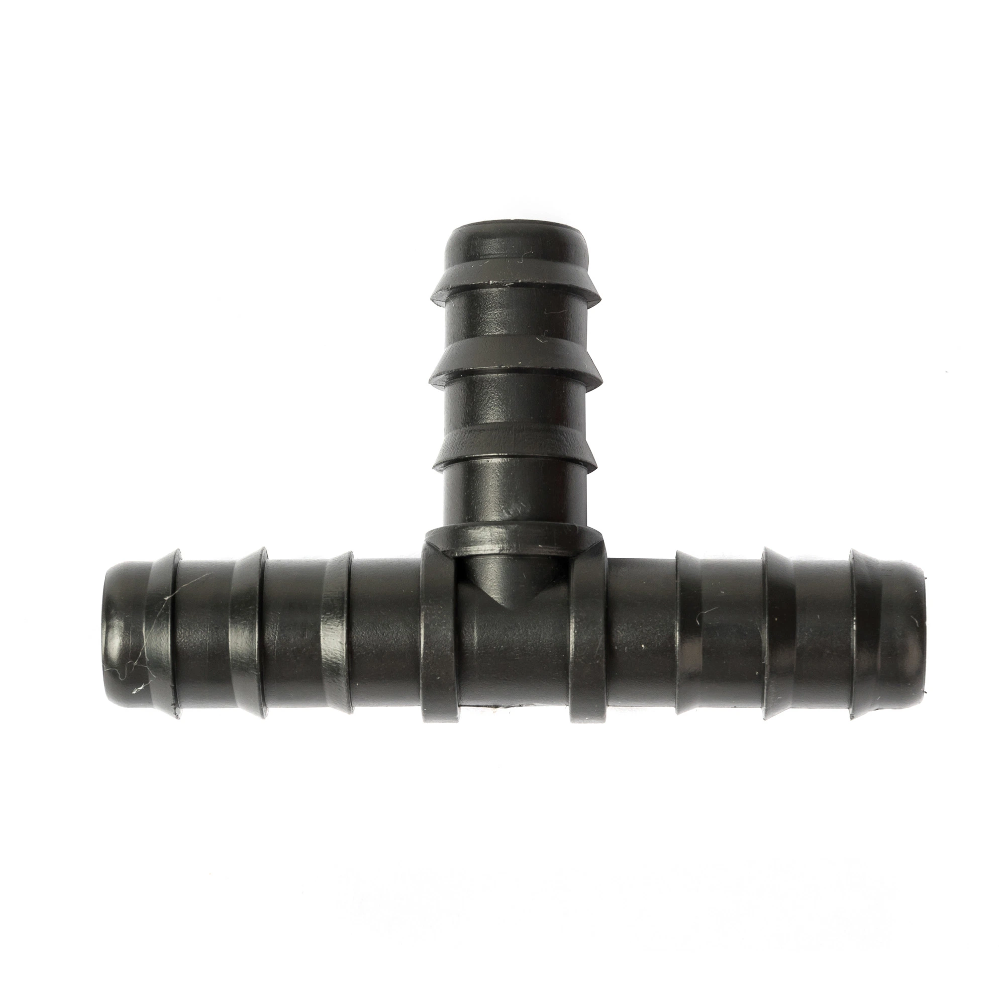 Wholesale Micro Drip Irrigation System Plastic Barbed Tee Irrigation Black Poly Pipe Fittings Connector