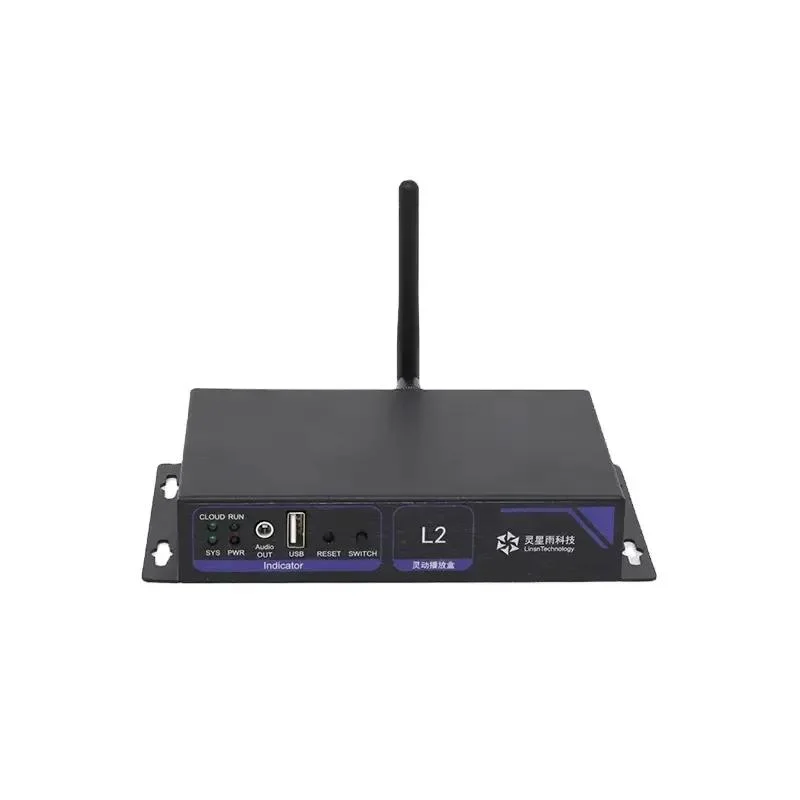 Linsn L2 Sync/Asynchron Player LED sistema de control de vídeo Caja WiFi/LAN/USB Método indicador LED a todo color remitente