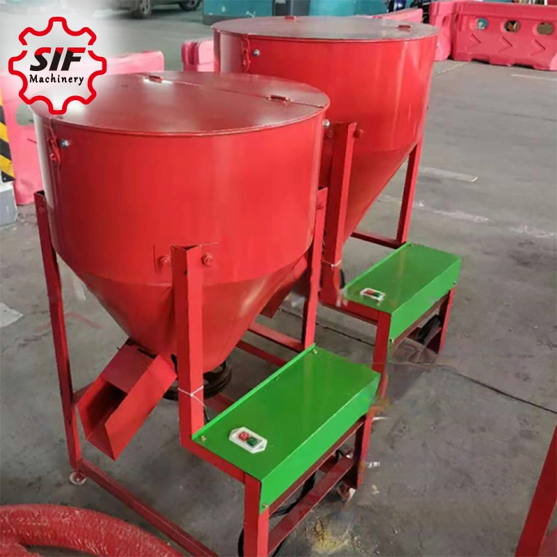 Sif Rotating Powder Mixer Stainless Steel Blender Drum Mixer Vertical Blender Feed Processing Machinery for Poultry