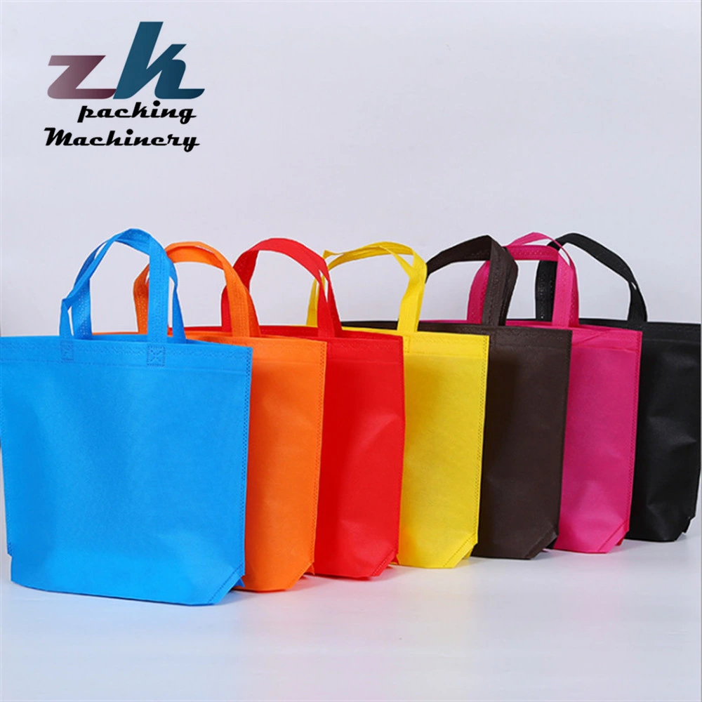 Non-Woven Glossy Reusable Grocery Tote Handle Gift Bag Stylish Promotional Shopping Bag for Party Event Wedding Birthday