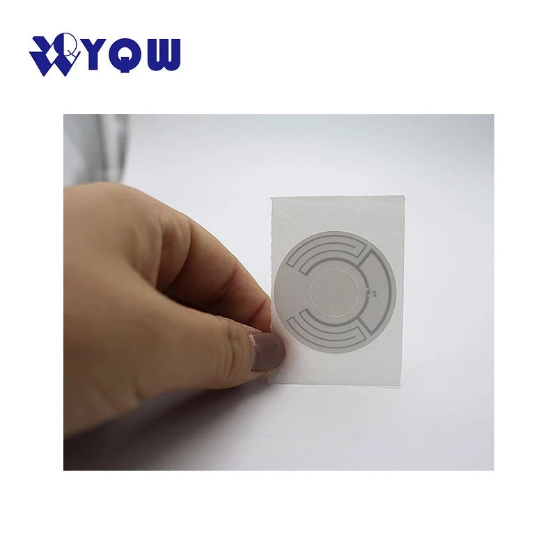 Customized Size 13.56MHz Passive RFID Tag/Label/Circle NFC Sticker for Asset Management