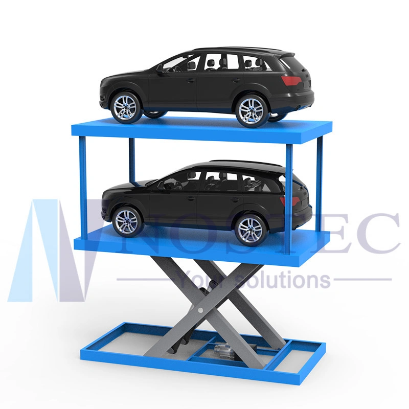 Double Deck Scissor Car Lift Platform for Garage