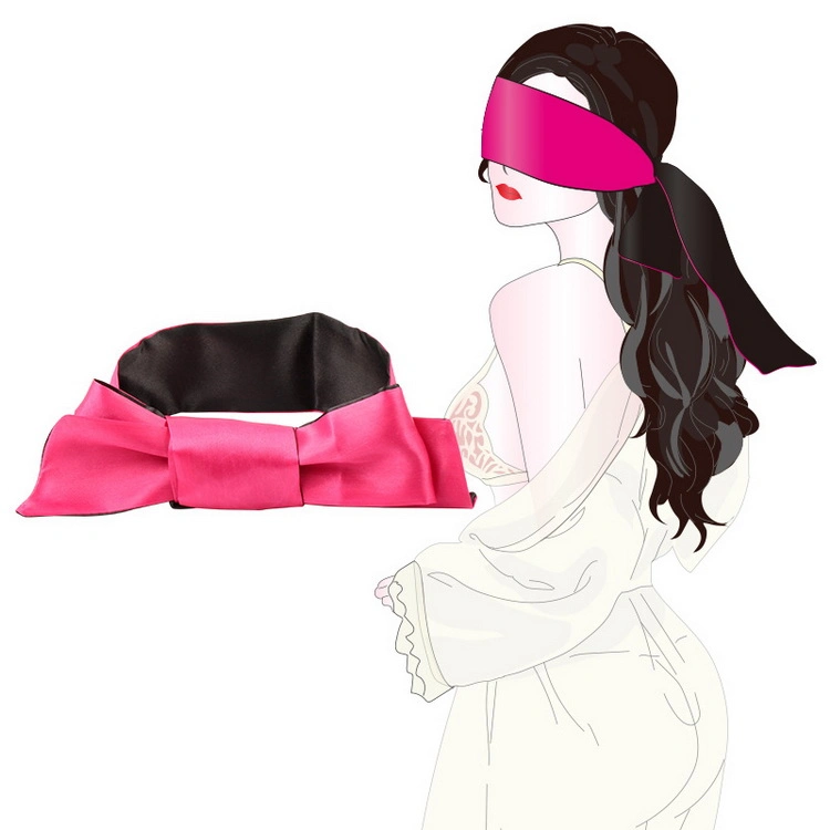 Bdsm Satin Binding Handcuffs Multi-Use Ribbon Silky Eye Mask Bondage Mask Slave Fetish Sex Toys for Women