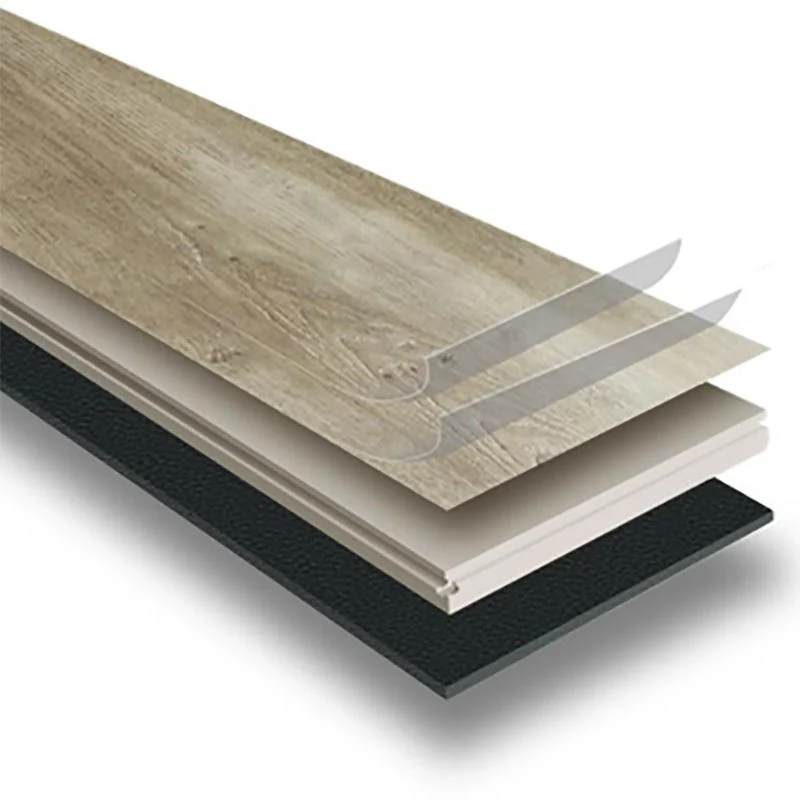 New Type Easy Click Vinyl Plank Flooring PVC Laminate Spc Flooring