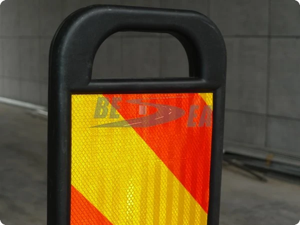 Rubber Base Plastic Delineator Panel for Traffic Safety