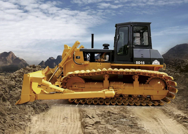 Máquina de Construção D6g Bulldozer Trator de Esteiras DP16 da China