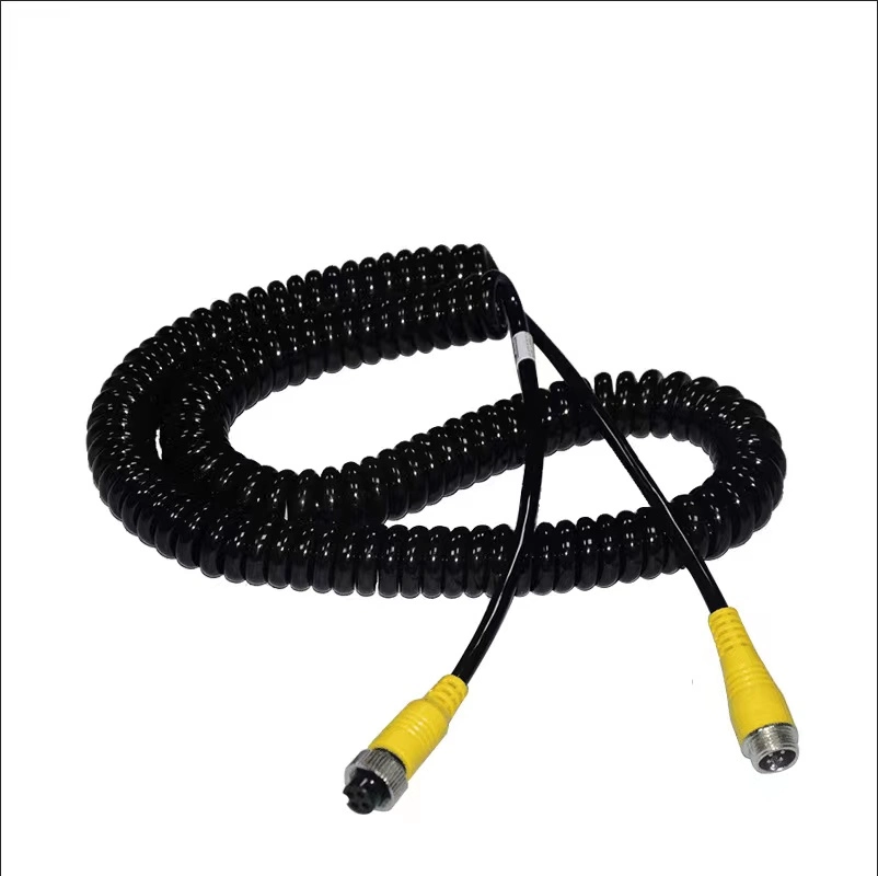 Spring Wire Coiled Cable for Vehicle Equipment