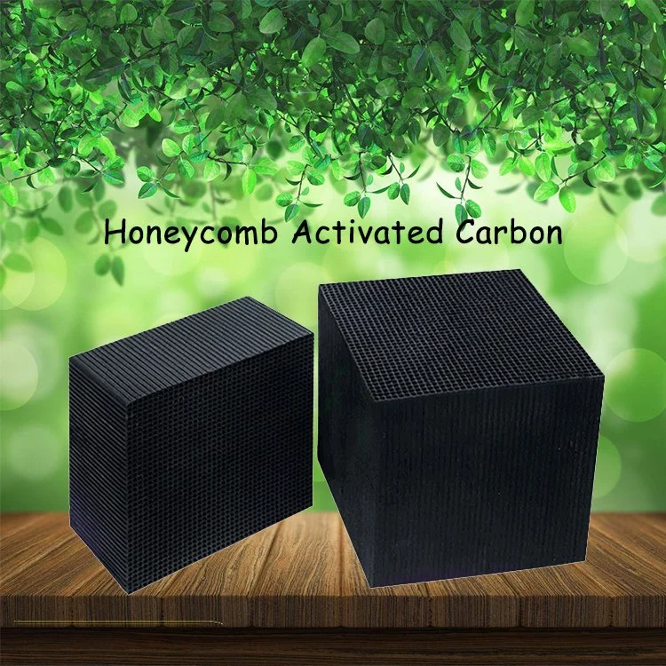 precio de fábrica Honeycomb carbono activo Precio para purificación de Aire ácido