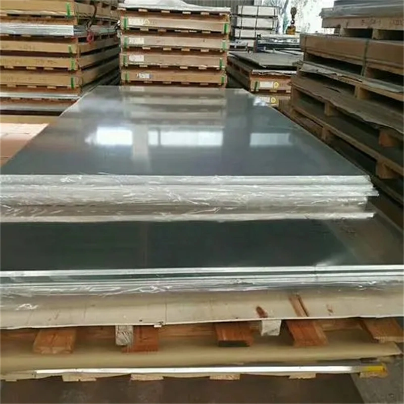 Anodizado laminado en caliente 1050 1060 1100 2A12 3003 5052 5083 5754 6061 6063 8011 7075 T6 H32 H24 O H112 Superficie recubierta de color/relieve de aluminio/aluminio pulido placa