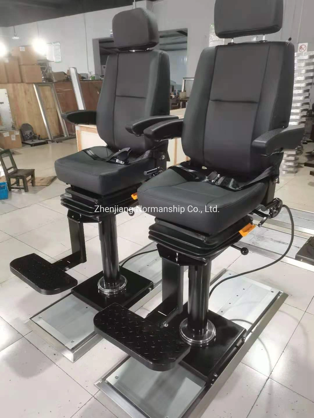 Silla de conducción de aluminio de aleación de barco/asiento con rotación de 360 grados