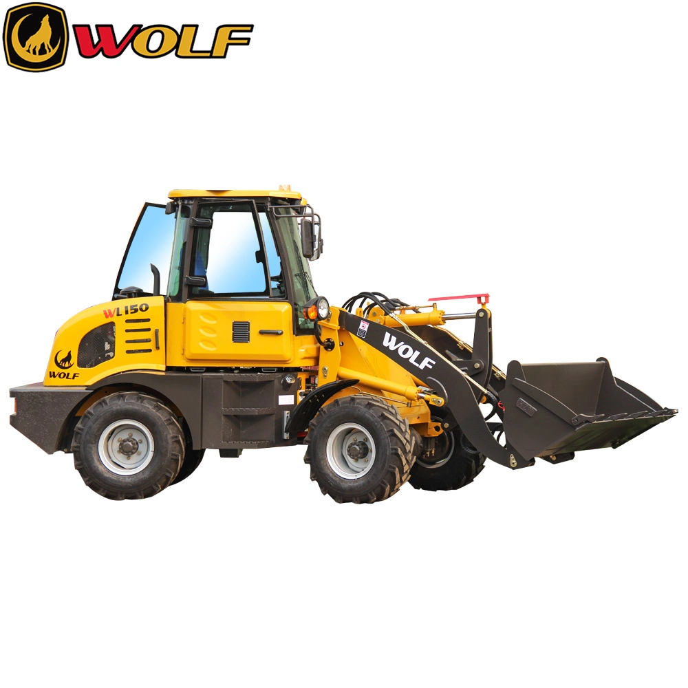 Mini Bulldozer Zl915 Bagger Radlader mit Betonmischer