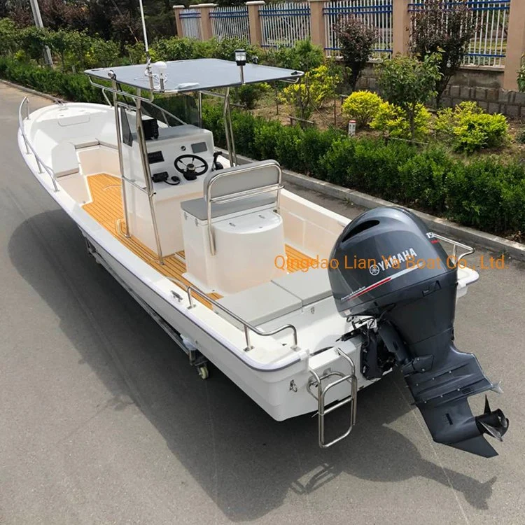 Liya 7.6m Classic Fiberglass Fishing Tender Boats for Sale