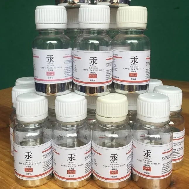 Guizhou Fabricant Silver Metal liquide 99.999%