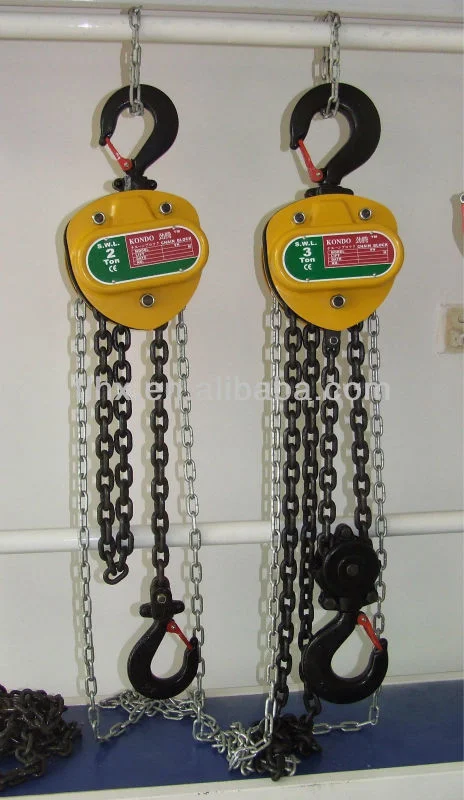 Hs-Vt Type Lifting Block 3 Ton Chain Hoist