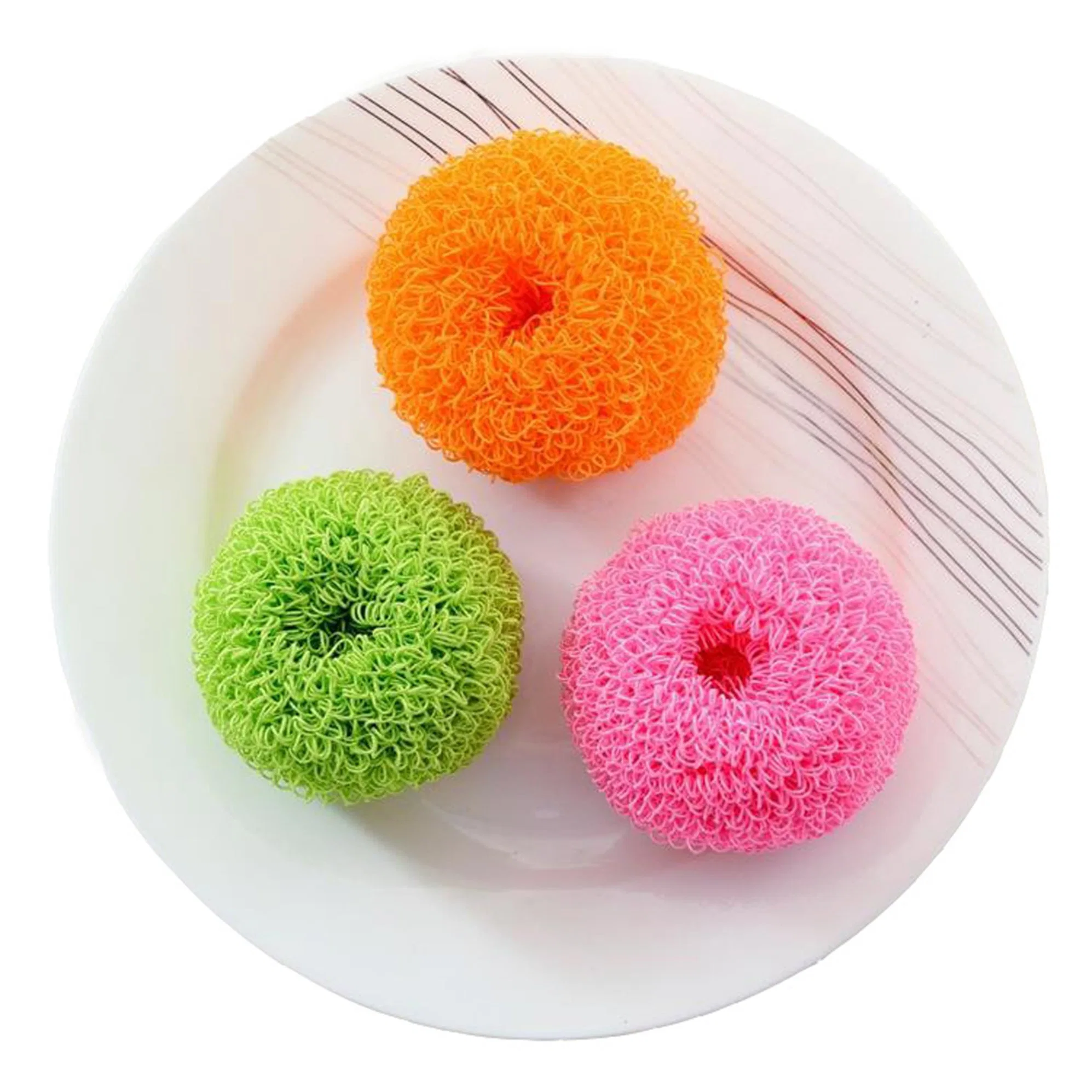 Non-Scratch Cleans Dishes Without Scratching 3 Scrubbing Pads Plastic Scrubbing Pads