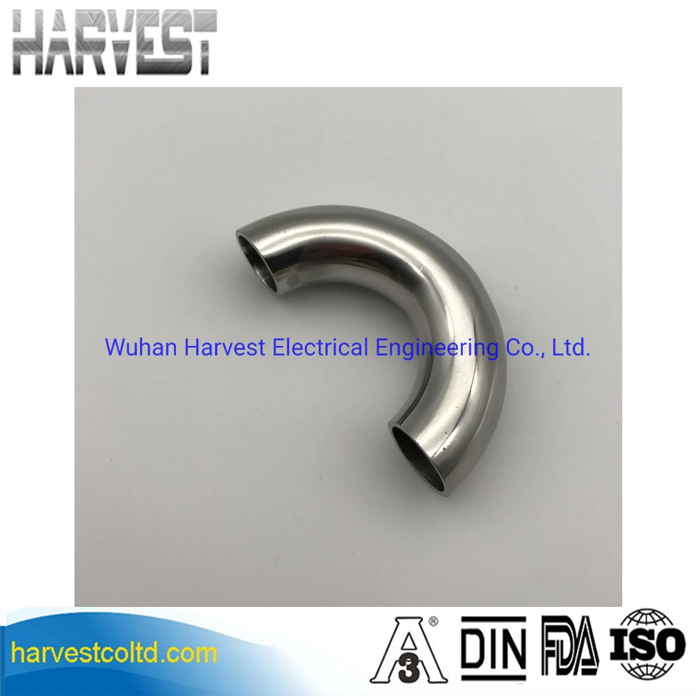 OEM Sanitary Stainless Steel Pipe Fittings DN10 DN16 DN25 DN32 DN40 DN50 180 Degree Returns 180 Degree Bend