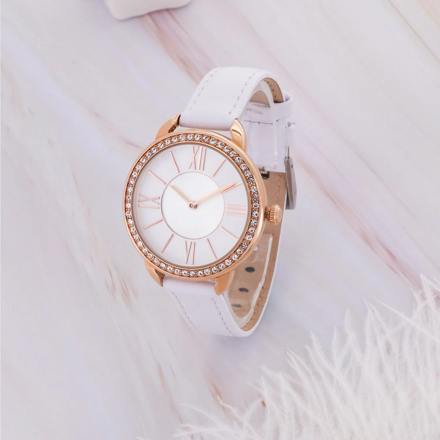 Wholesale/Supplier Custom Fashion Diamond Jewelry Lady Quartz Gift Wrist Watches Luxury Designer Women Watch