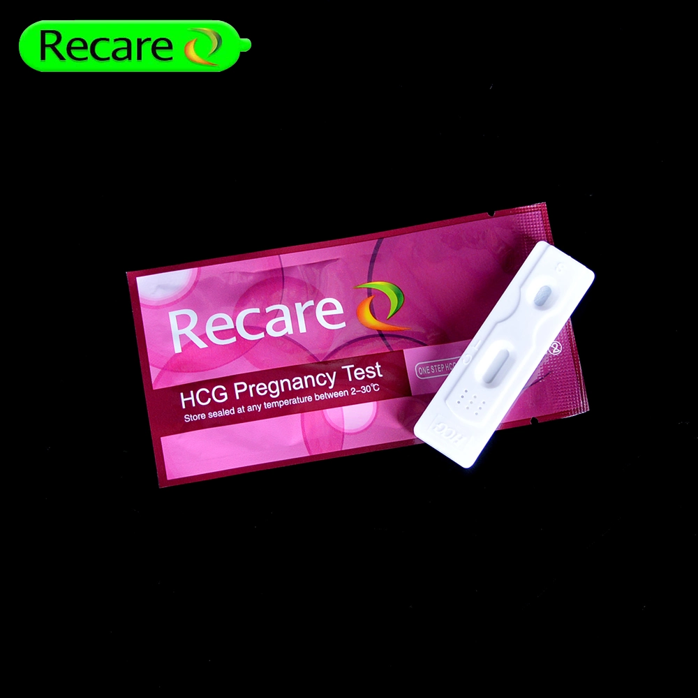 Best Selling Products Medical Equipments High Accuracy HCG Urine Baby Check Pregnancy Test Cards