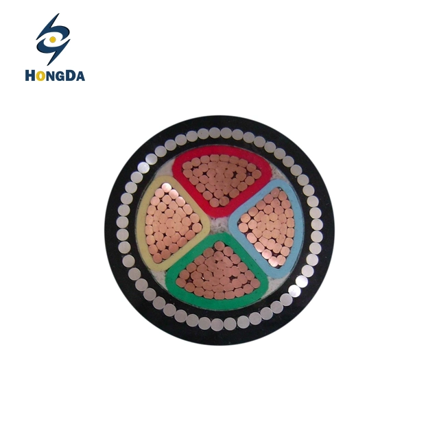 Copper Conductor 4 Core 120mm2 XLPE Insulated Armoured Power Cable