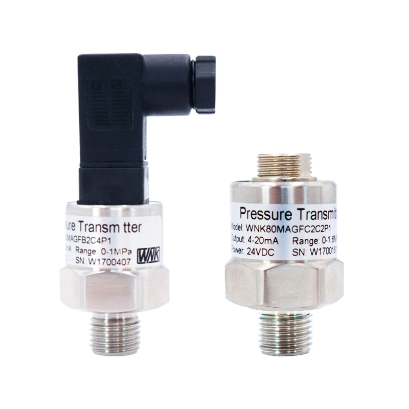 Miniature 4-20mA 0.5-4.5V 0-5V 0-10V HVAC Refrigerant Pressure Transducer with Digital I2c Interface