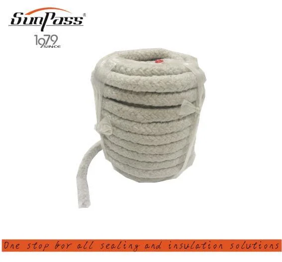 Ceramic Fiber Round Braided Rope for High-Temperature Insulation