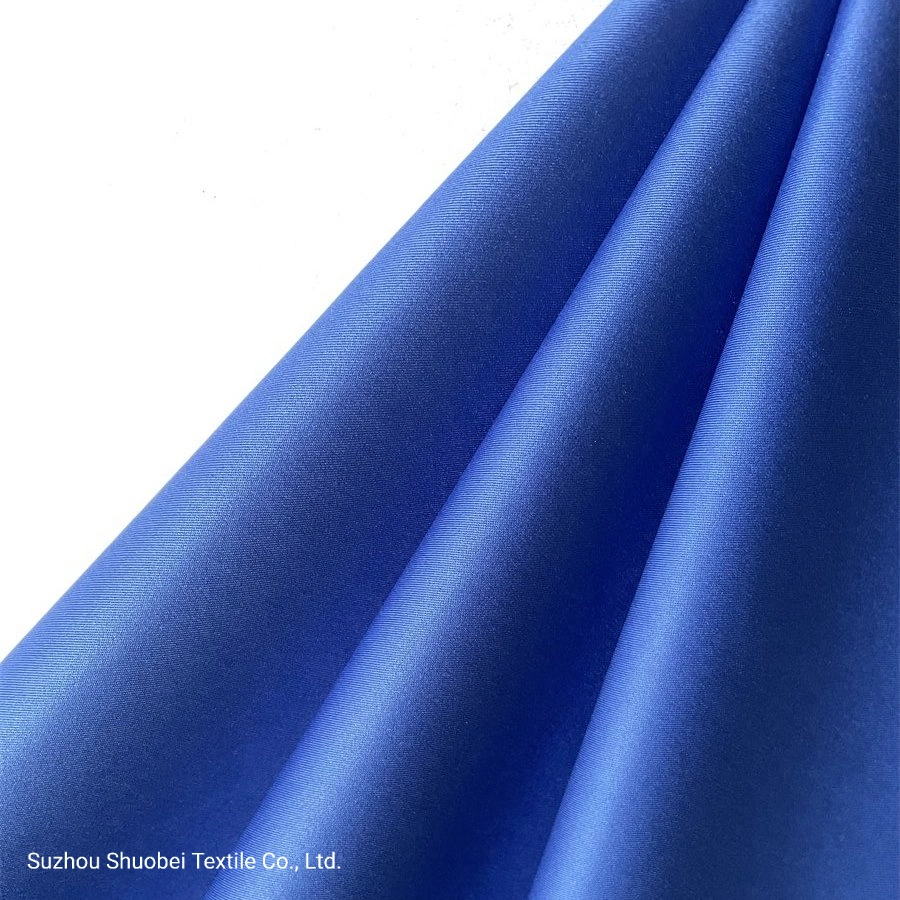 100%Polyester 50d 2/1 Twill Pongee Fabric Combined PU Transfer Film for Down Coat