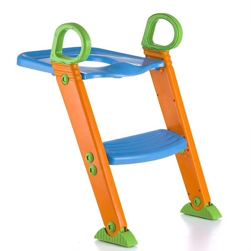 Baby faltbar Kinder Leiter WC Trainer Kleinkind Potty Sitz mit Stufenhocker 20 % Rabatt