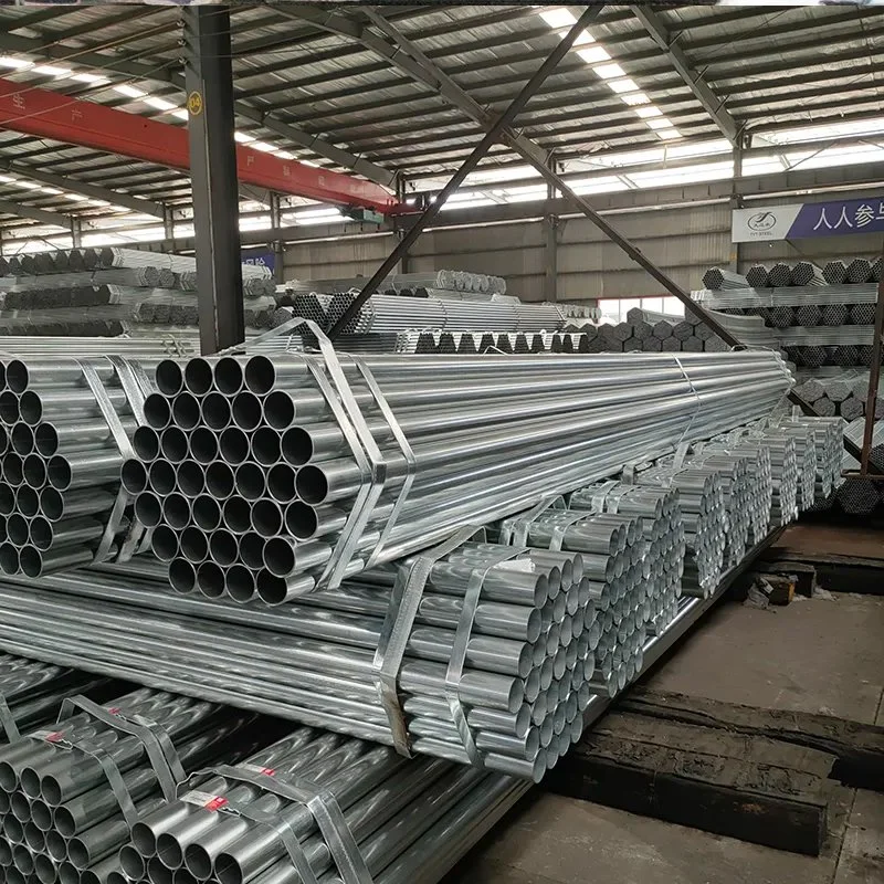 Prime 75mm 2.25mm Thickness Fire Galvanized Pipe 1 1/2 Inch Heavy Galvanized Pipes Gi Steel Round