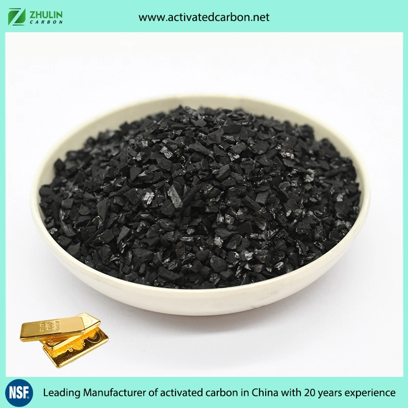 Gold Mining / Water Treatment / Air Purification Granular Coal Nut Shell Coconut Shell Based Active Carbon Manufacturer