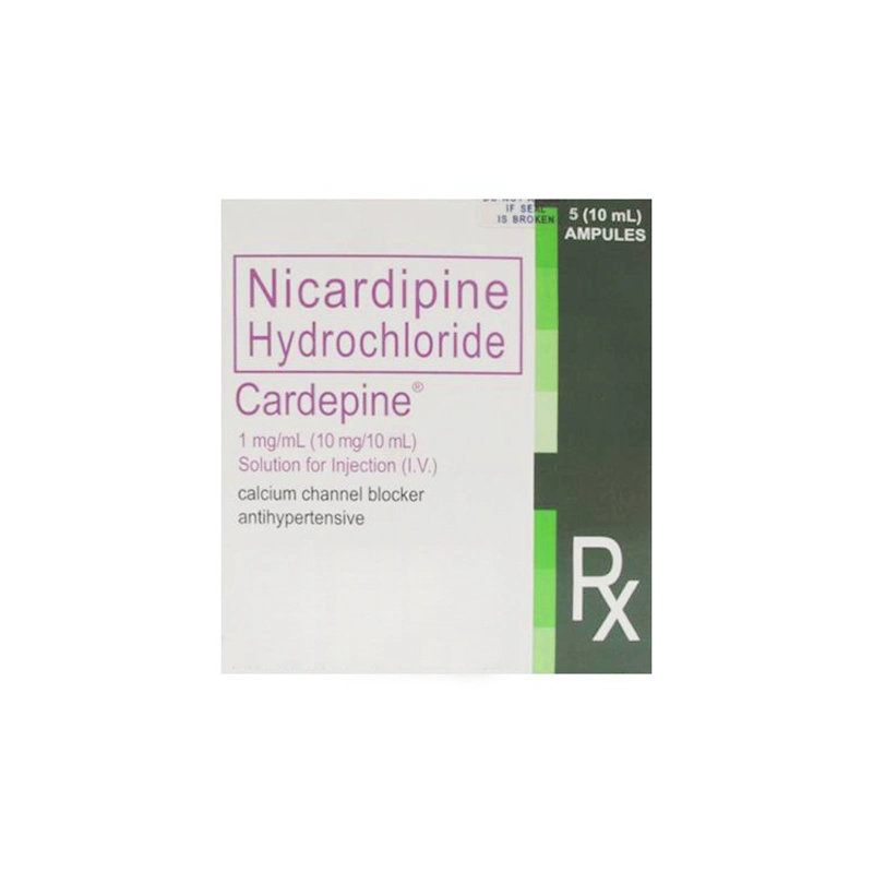 China Pharmaceutical GMP Nicardipine Hydrochloride Injection 2mg:2ml