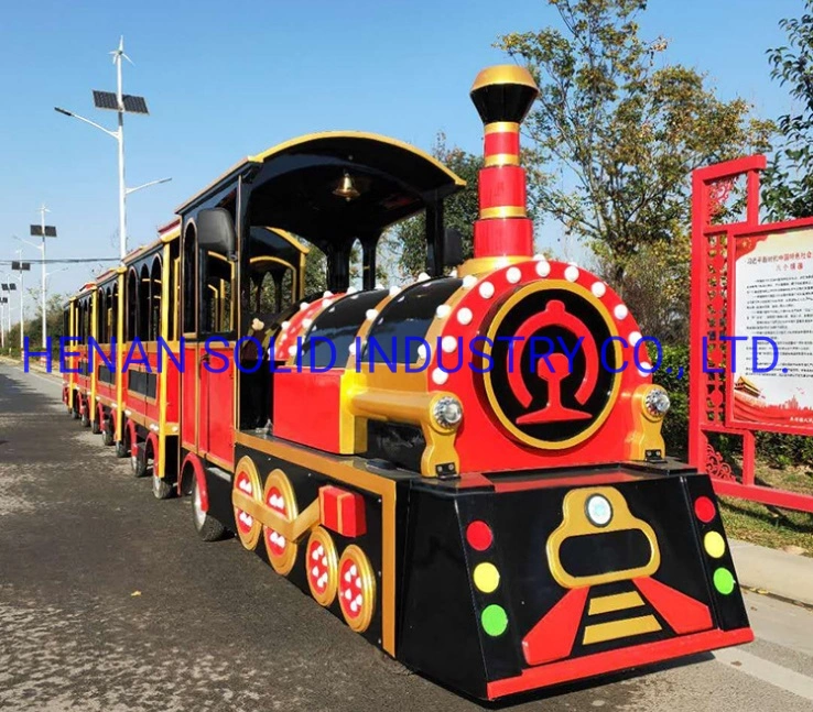 Parque de atracciones niños eléctrico Turismo tren sin seguimiento