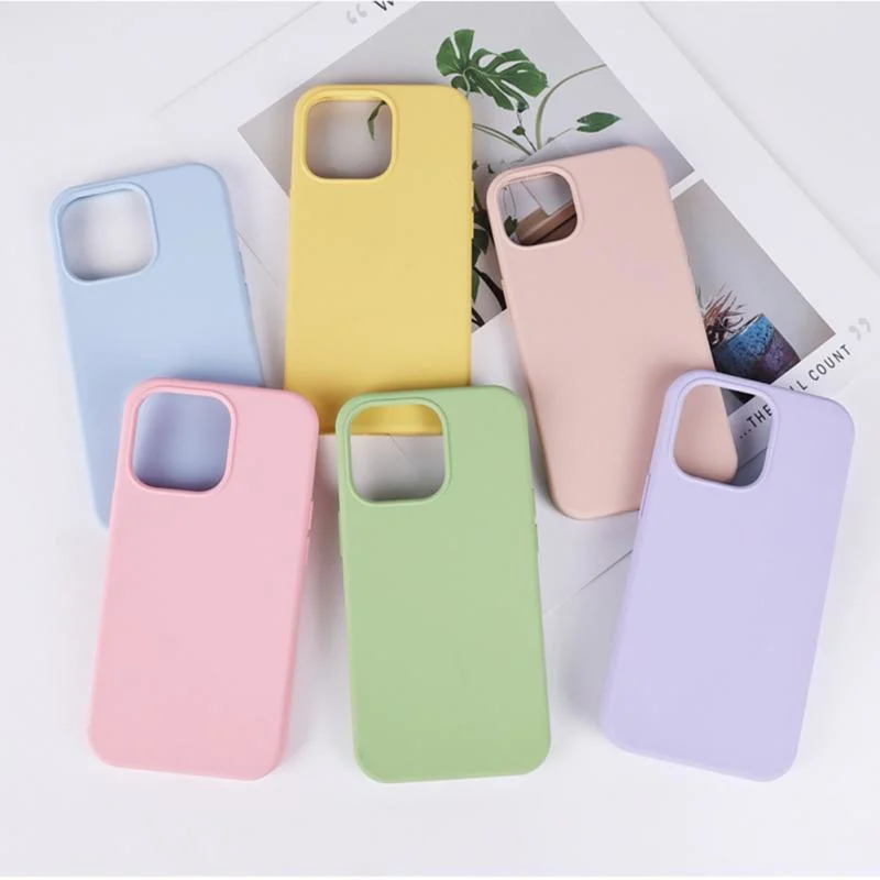 Suitable for Apple iPhone13xsmax/12PRO Liquid Silicone Mobile Phone Case