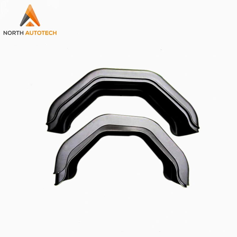 760*330*220mm Black Plastic Mudguard Suitable for 15" Wheels