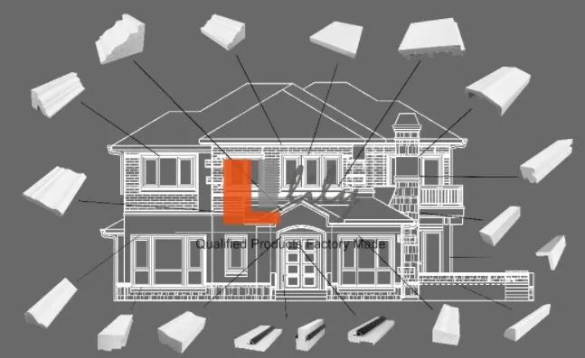 PVC-Eckperlen Profile Materialien für Hausdekoration